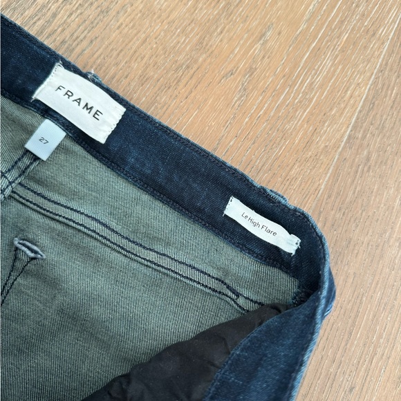 FRAME Women's Le High Flare Jeans - Picture 9 of 10